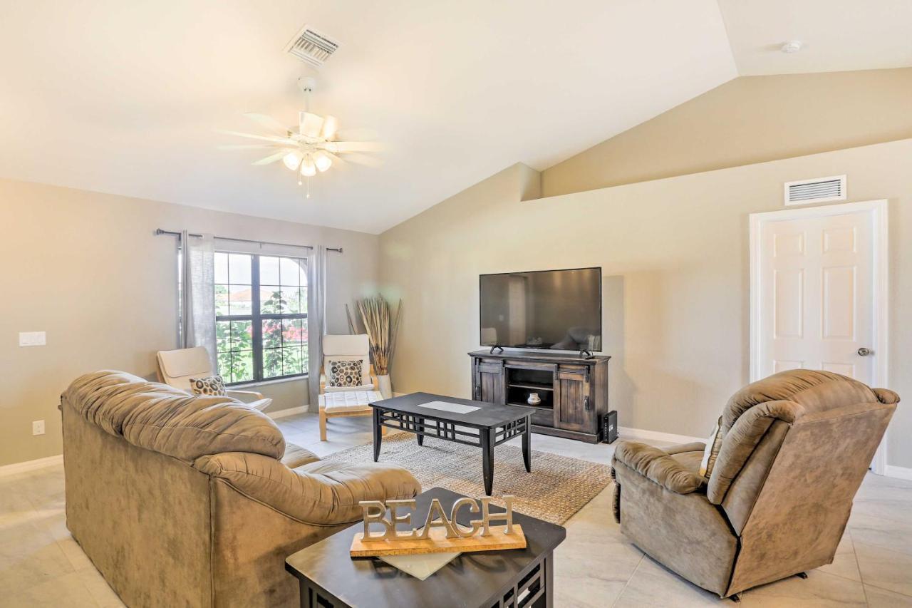 Central Cape Coral House With Private Screened Pool! 외부 사진