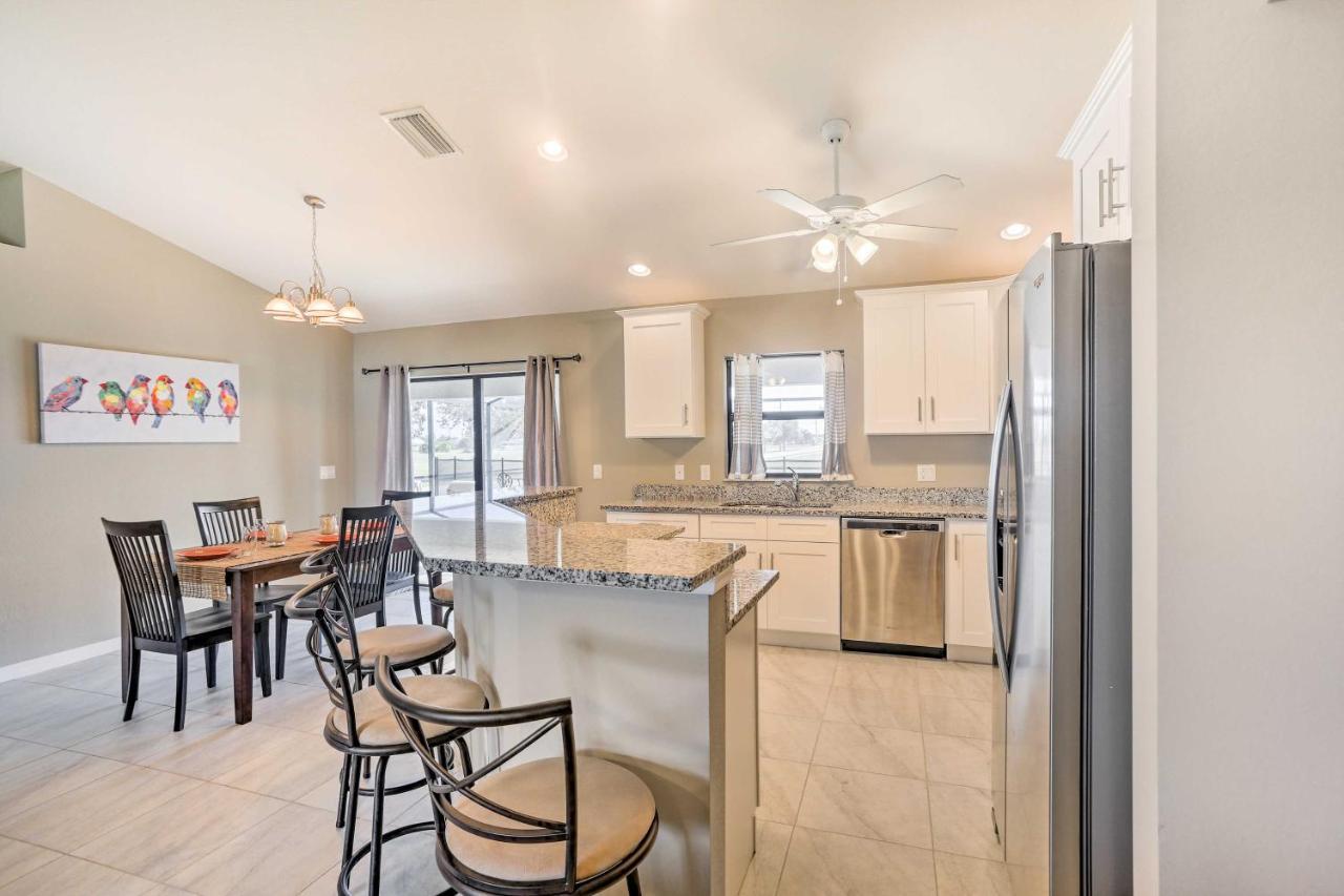 Central Cape Coral House With Private Screened Pool! 외부 사진