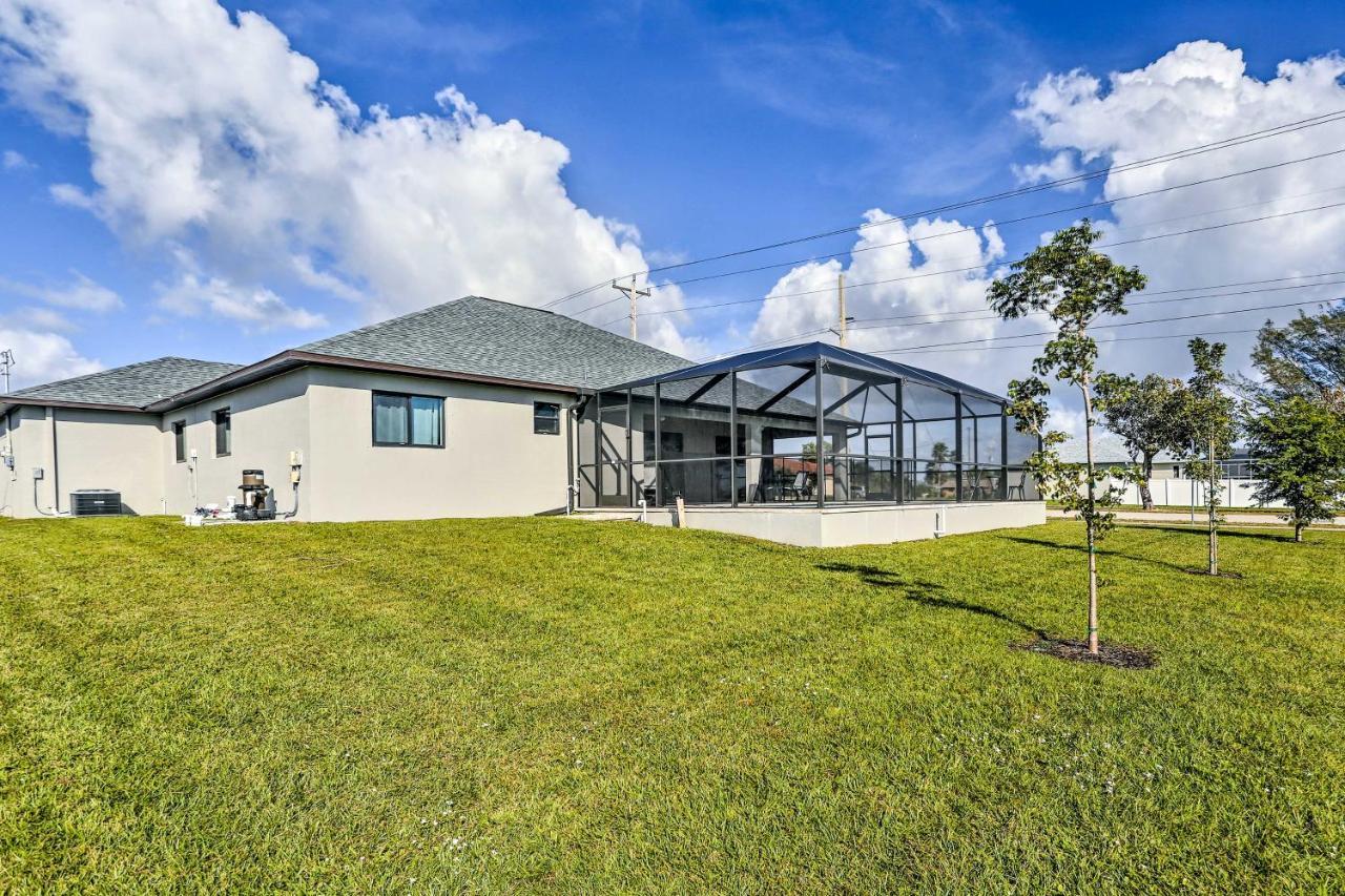 Central Cape Coral House With Private Screened Pool! 외부 사진