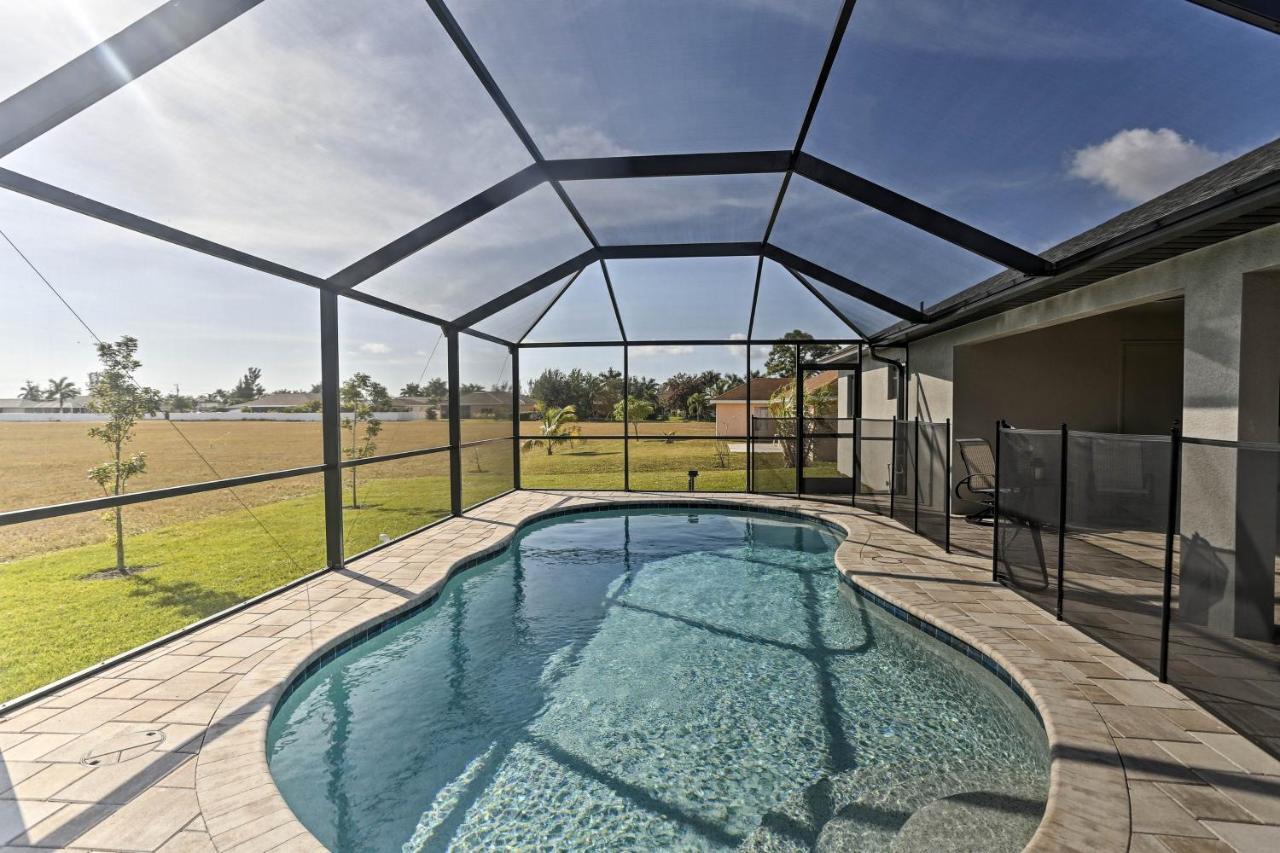 Central Cape Coral House With Private Screened Pool! 외부 사진